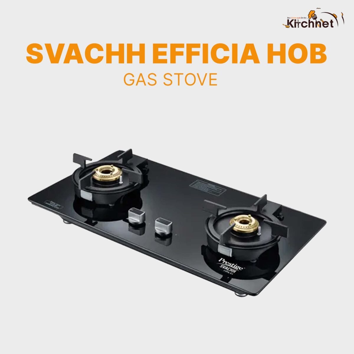 SVACHH EFFICIA HOB(GLASS TOP GAS STOVE)