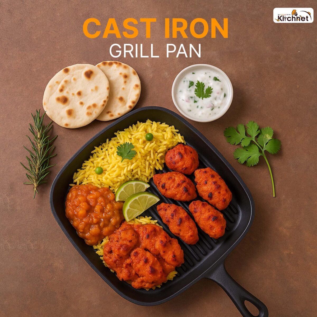 Cast Iron Grill Pan(GRILL PAN)