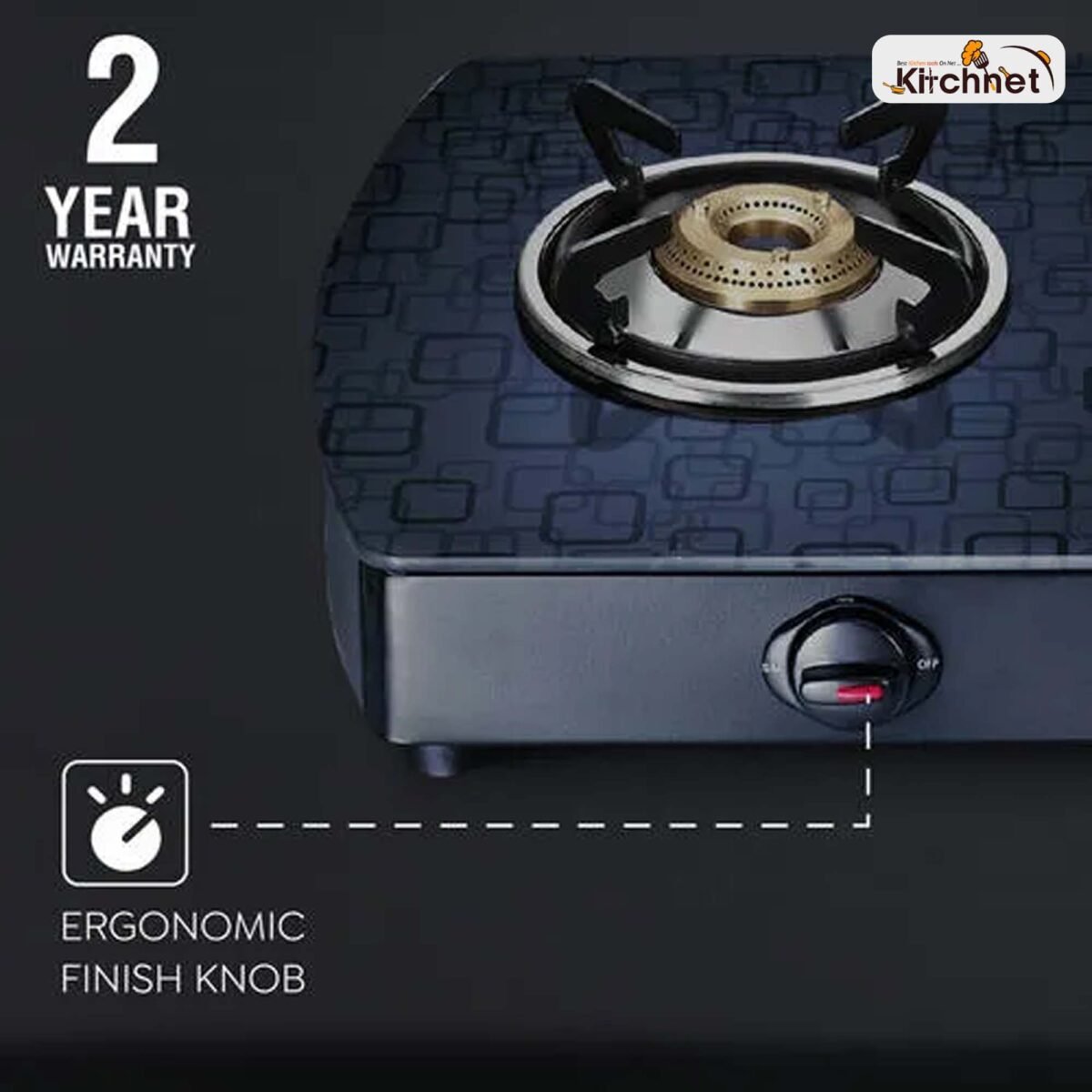 PREMIA(ERGONOMIC KNOB DESIGN GAS STOVE)