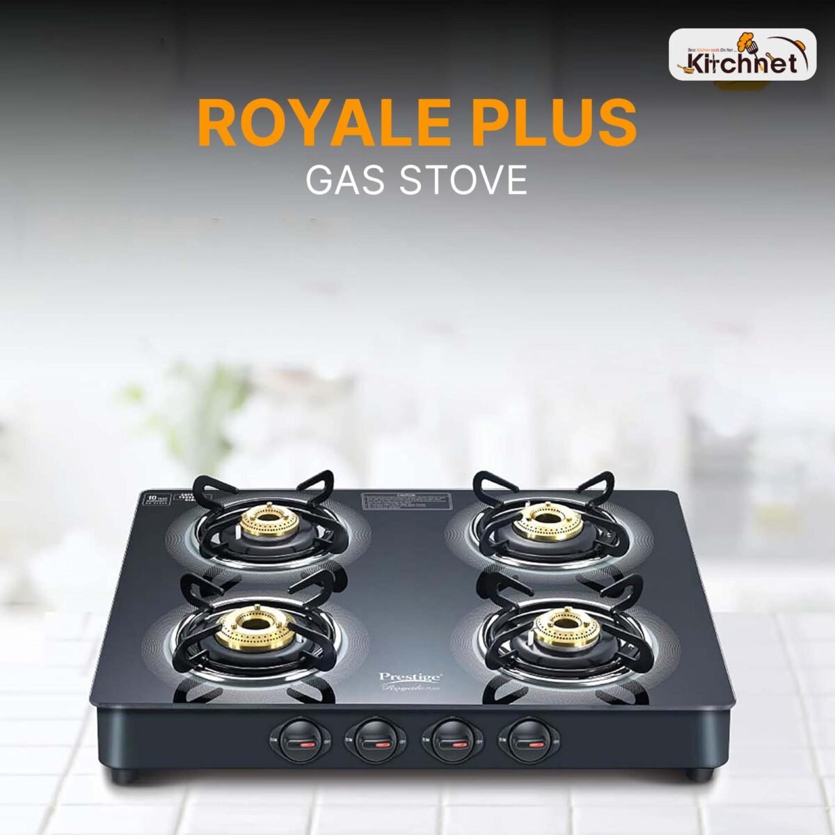 ROYALE PLUS(SUPERIOR TOUGHED GLASS GAS STOVE )