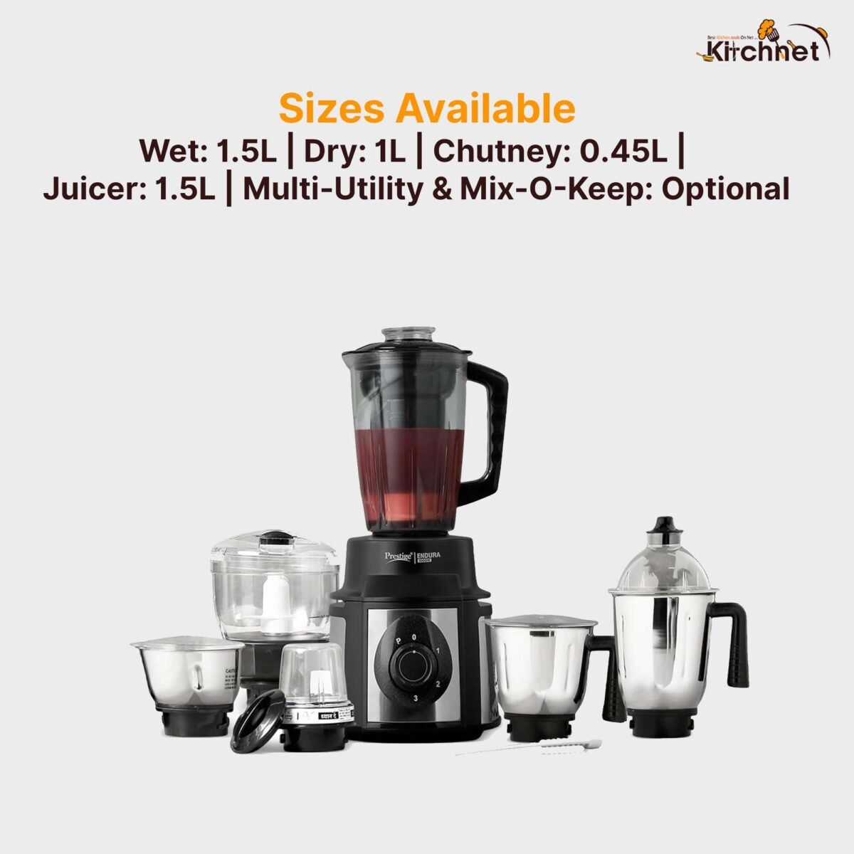 MIXER GRINDER ENDURA(MIXER)