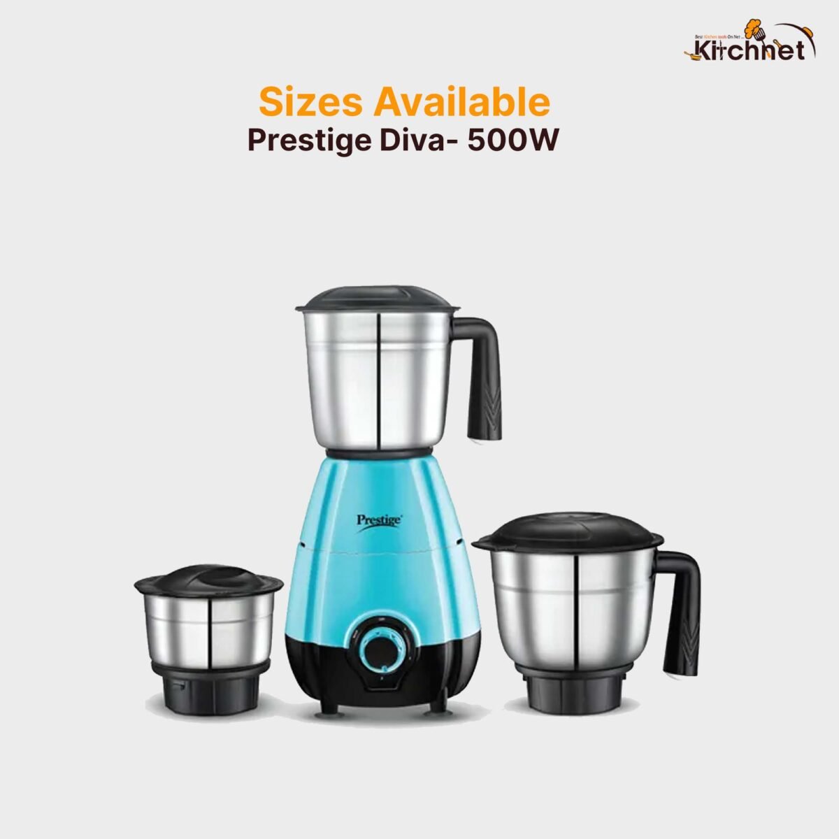 Prestige 500 Watts Diva Mixer Grinder