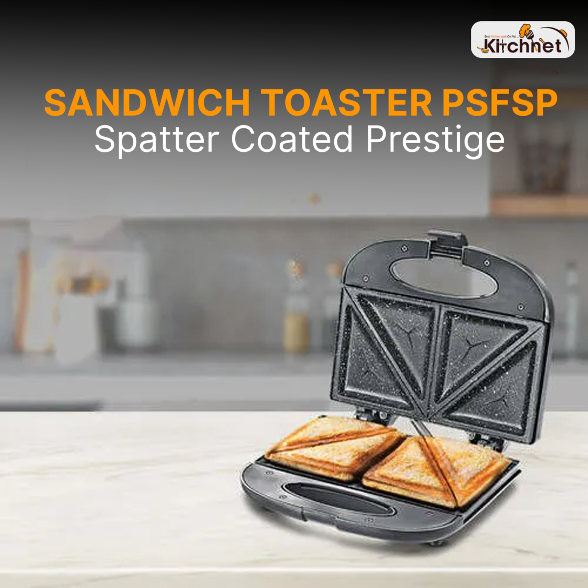 SANDWICH TOASTER PSFSP - SPATTER COATED