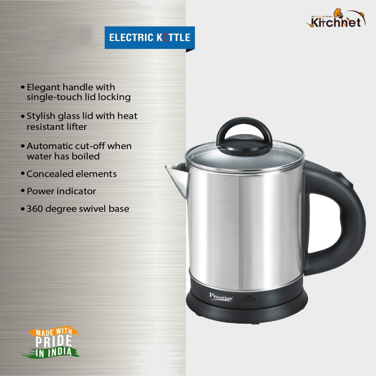 ELECTRIC KETTLE PKLSS 1.7