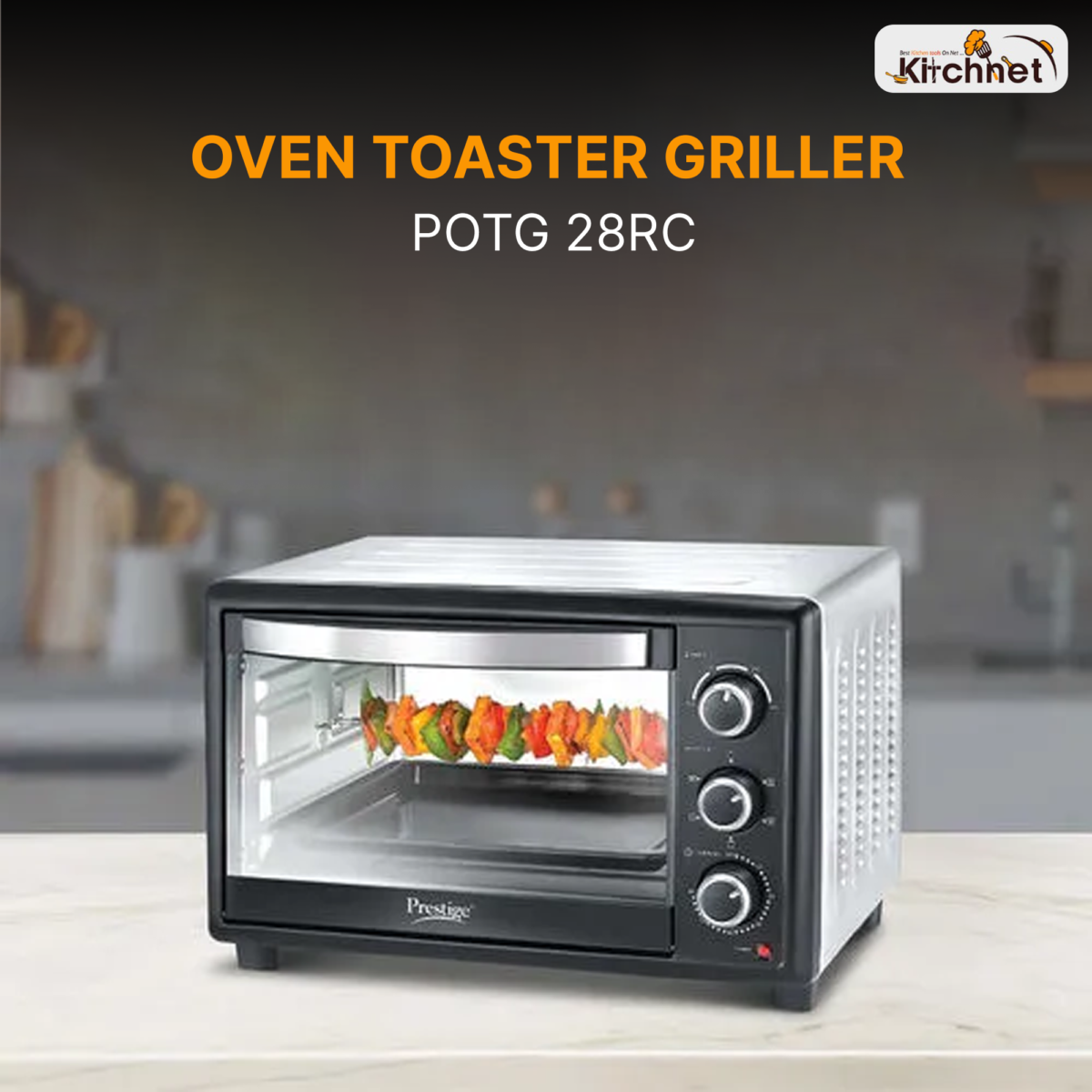 OVEN TOASTER GRILLER POTG 28RC