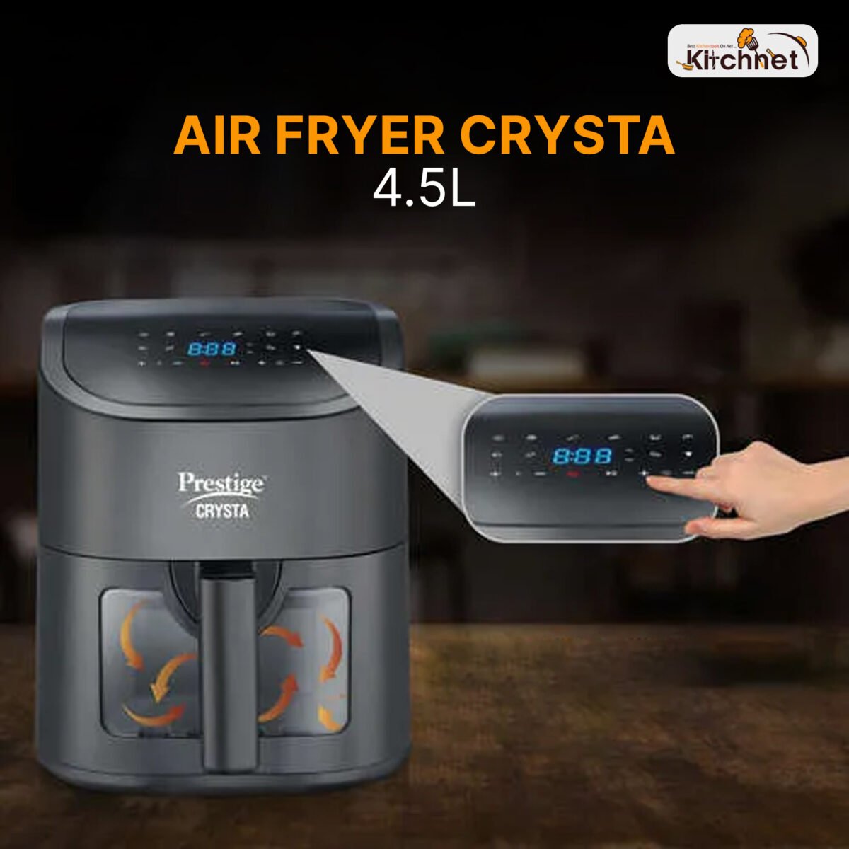 AIR FRYER CRYSTA 4.5L