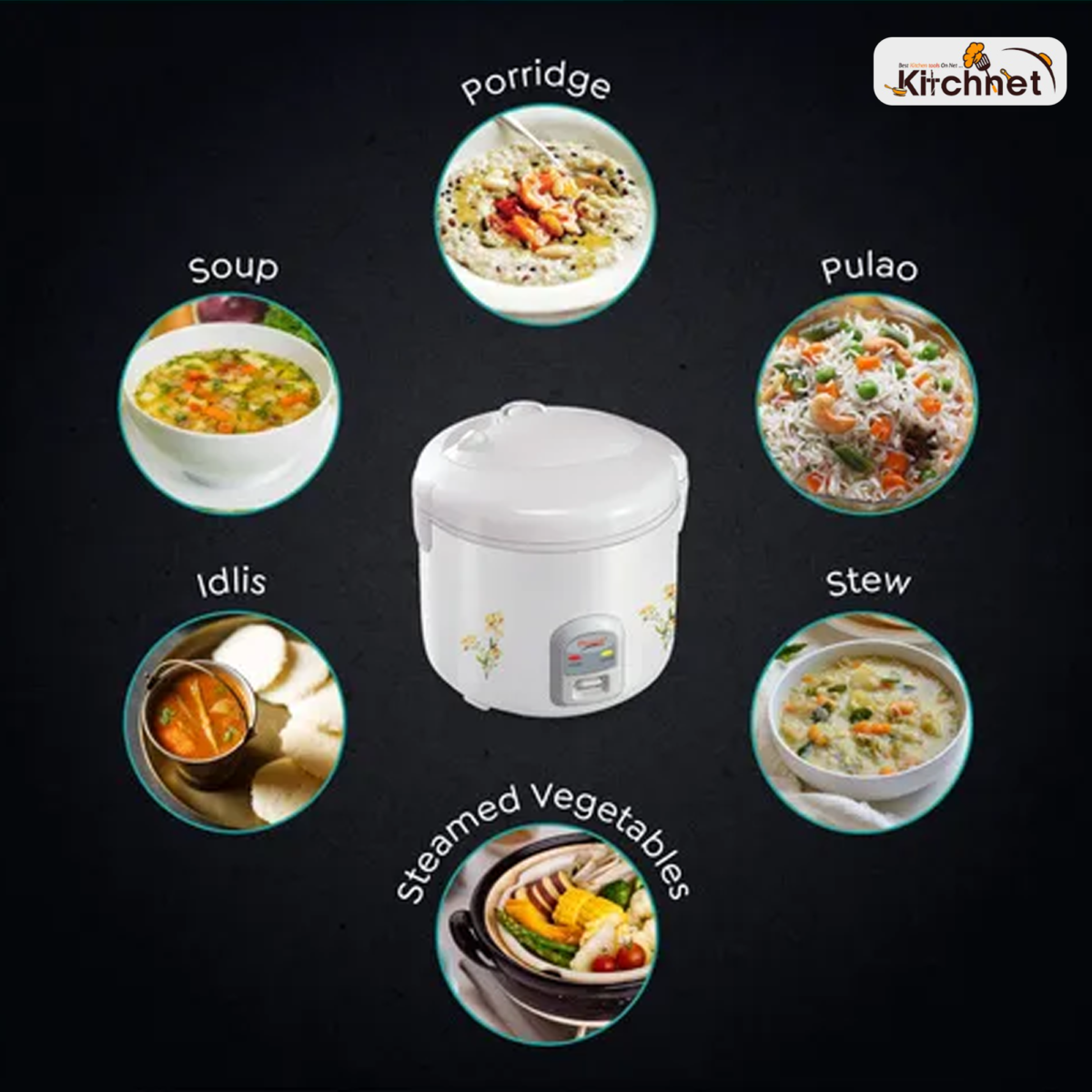 PRESTIGE DELIGHT ELECTRIC RICE COOKER (PRWCS) CLOSED TYPE