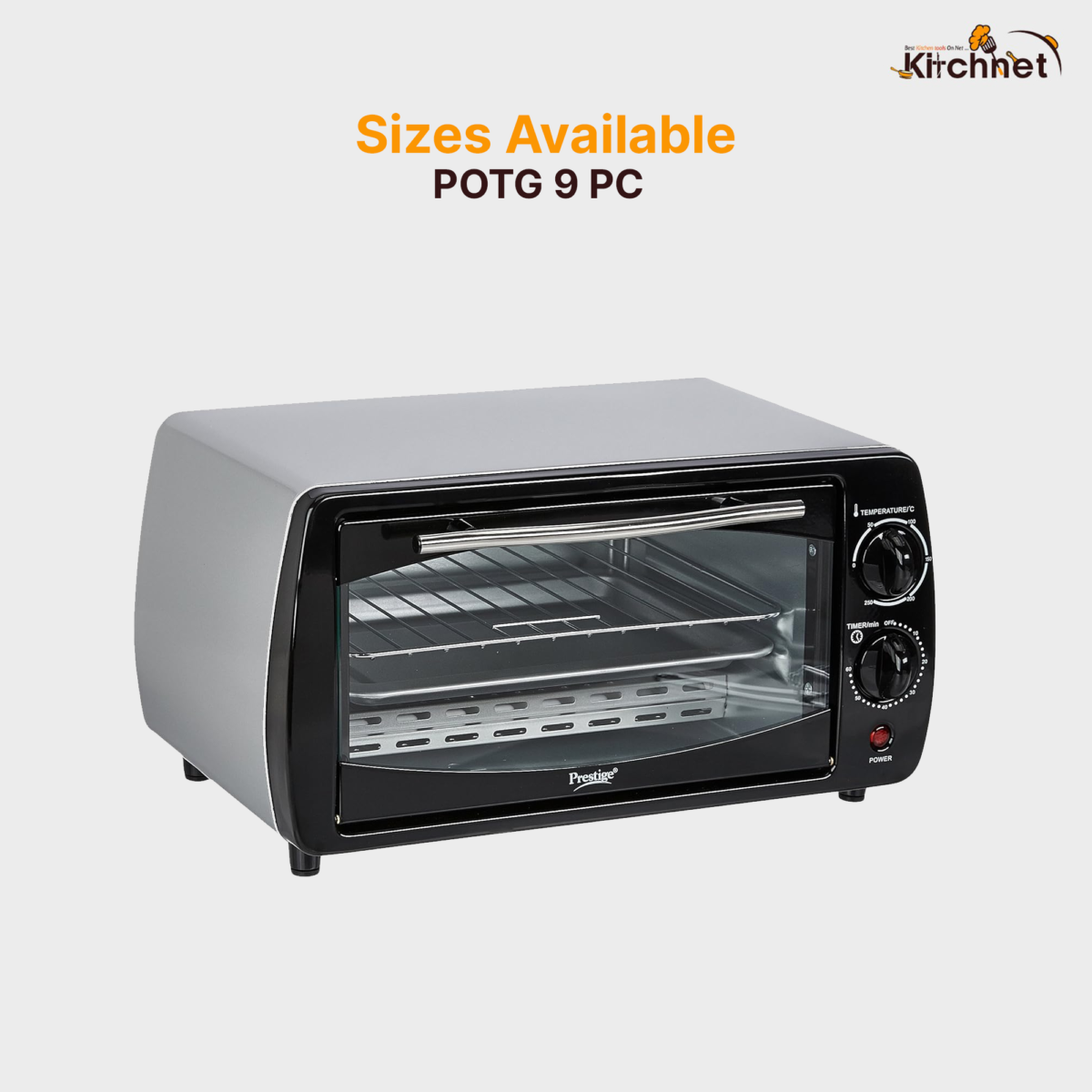 OVEN TOASTER GRILLER POTG 9 PC