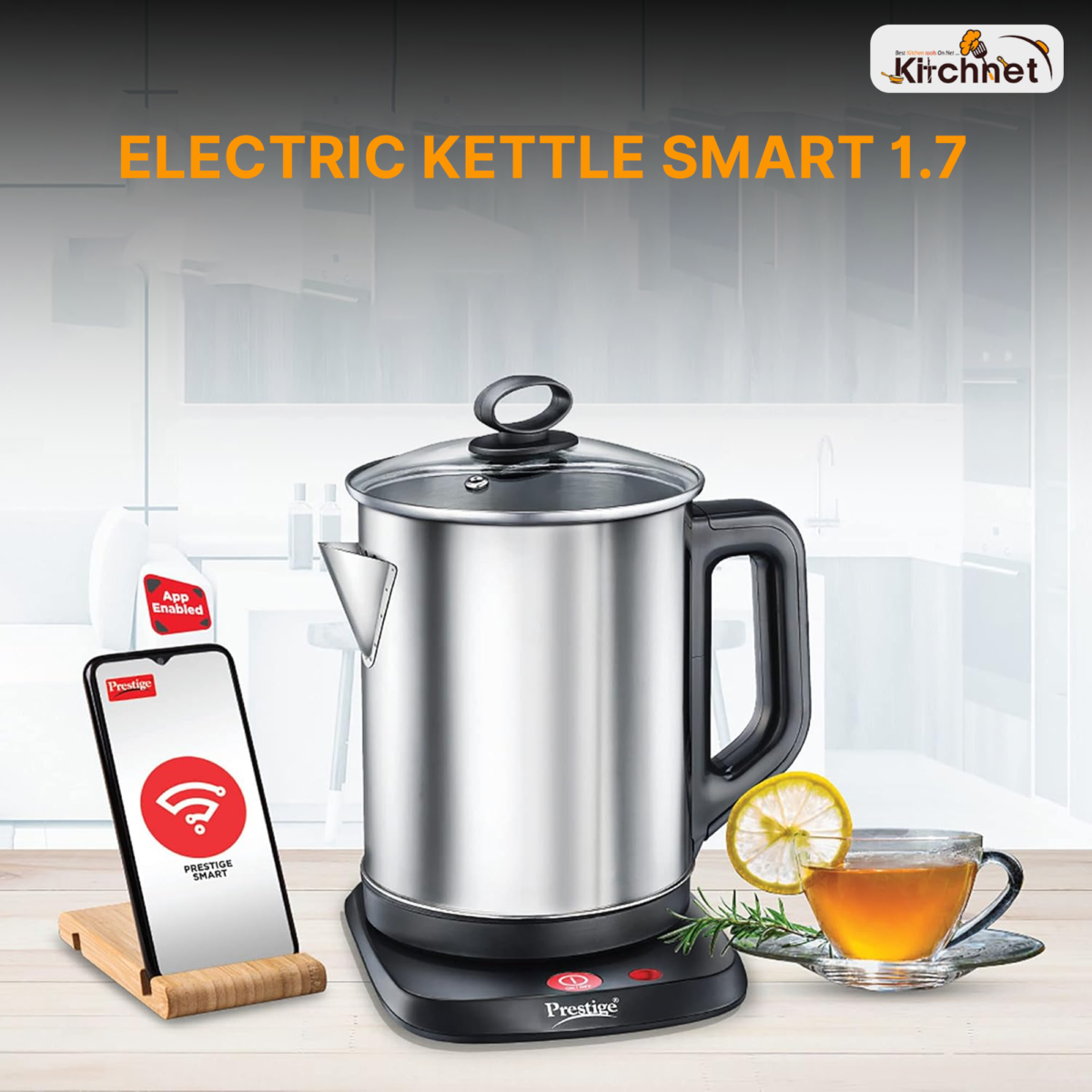 ELECTRIC KETTLE SMART 1.7