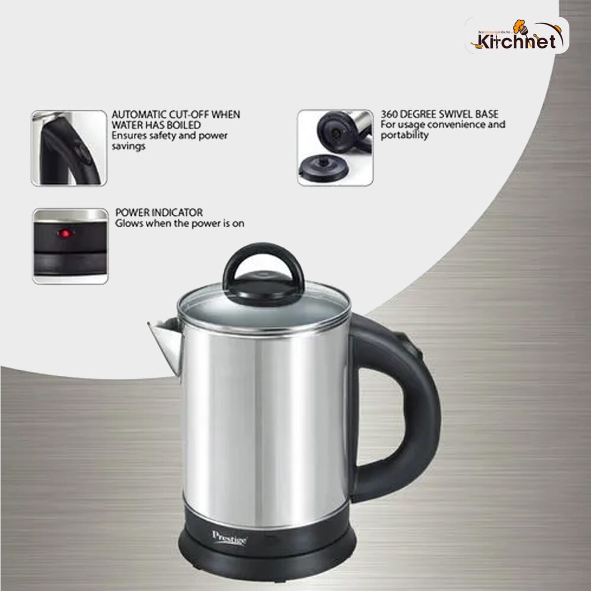 ELECTRIC KETTLE PKGSS 1.7