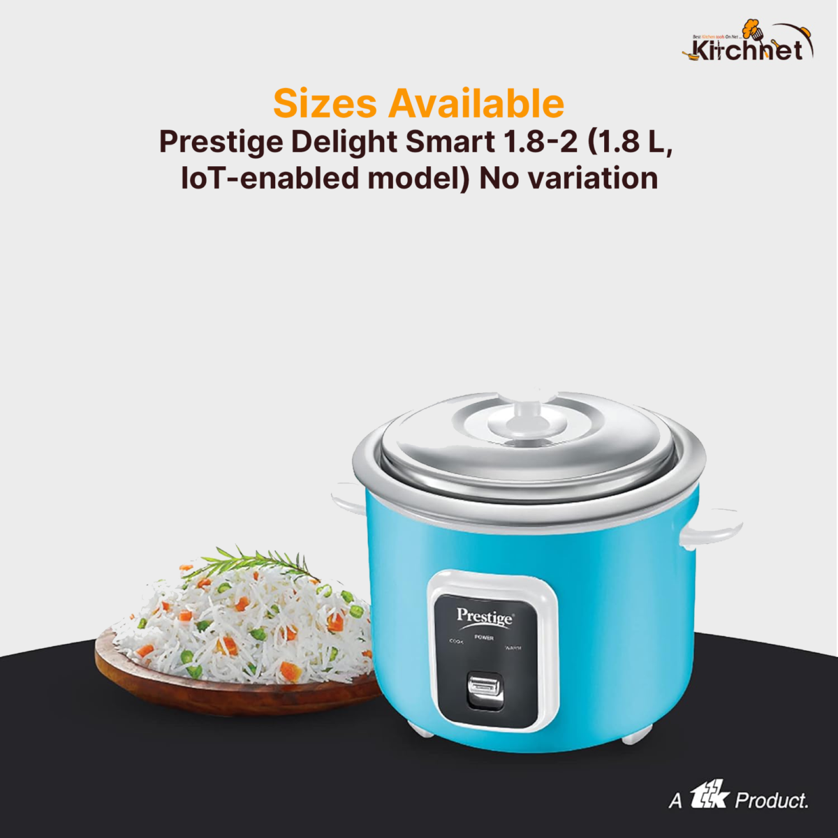 PRESTIGE DELIGHT ELECTRIC RICE COOKER (APP ENABLED SMART RICE COOKER)